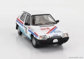 Ixo-models Škoda Favorit 136l N 50 Rally Bohemia 1983 Vladimír Berger - Otto Jakubec 1:43 Biela svetlomodrá