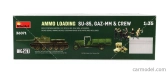 Miniart GAZ Set Ammo Loading Diorama - Truck With Tank Su-85 With Military Figures 1:35 /