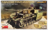 Miniart Krupp Grusonwerk Tank Panzer Iv Ausf H Military 1940 1:35 /