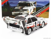 Werk83 Audi Quattro Sport S1 E2 N 1 Víťaz Rally Pikes Peak Hill Climb 1987 Walter Rohrl 1:18 Žltá Biela Červená