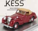 Kess-model Triumph Roadster Closed 1949 1:43 Red Met Beige