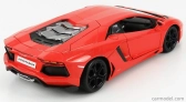 Bburago Plus Lamborghini Aventador LP 700-4 1:18 oranžová metalíza