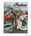 Edicola Accessories Metal Plate - Indian America's Pioneer 1:1 Šedá Červená Modrá