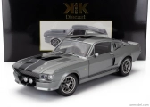 Kk-scale Ford usa Mustang Shelby Gt500 Eleanor Coupe 1967 1:12 Šedá Černá