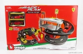 Bburago Accessories Diorama – Level Parking Garage With Ferrari 458 Pista + Laferrari 1:43 rôzne
