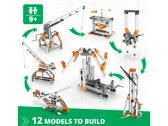 Mechanické prevodovky a šnekové prevodovky Engino Stem