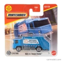 Mattel hot wheels Truck Mbx Ev Truck Trasporto Raccolta Rifiuti Urbani 2-assi 2012 1:64 Blue