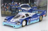 Werk83 Porsche 956b 2.6l Turbo Team Brun Motorsport N 19 1000km Spa 1985 Stefan Bellof - Thierry Boutsen 1:12 2 Tóny Modrá Biela