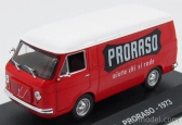 Edicola Fiat 238 Van 1973 - Proraso Aiuta Chi Si Rade 1:43 červená biela