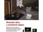 Napájací adaptér GaN PD 65W USB (napájanie)