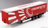 Herpa Trailer Přívěs pro Truck Codognotto Logistic Transports - Rimorchio Telonato 1:87