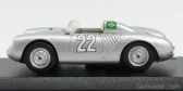 Najlepší model Porsche 550rs N 22 Víťaz 10h Messina 1958 Heinz - Strahle 1:43 Striebro