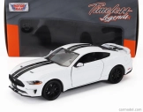 Motor-max Ford usa Mustang Gt Coupe 2018 1:24 Bílá Černá
