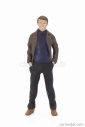 Kk-scale Figures Steve Man - Car Not Included 1:18 Modrá Černá Hnědá