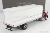 Dm-models Peterbilt 536 Truck Cassonato 2010 1:32 Červená Met Bílá