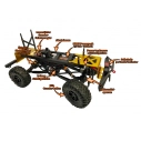 RC auto DF-4J XXL Crawler, zelená
