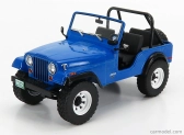 Greenlight Jeep Cj-5 Open 1972 - Mork & Mindy 1:18 Blue