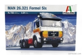 Italeri MAN 26.321 Tractor Truck 3-assi 1984 1:24 /