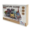 2Kids Toys 3D dřevěná skládačka Miniaturní scéna Evropské městečko