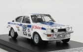 Trofeu Opel Kadett Gt/e (nočná verzia) N 23 Rally Rac Lombard 1975 T.pond - D.richards 1:43 Biela Modrá