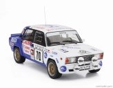 Ixo-models Lada fiat 2105 Vfts N 70 Rally 1000 Lakes 1986 Eugenijus Tumalevicious - Pranas Videika 1:18 Bílá Modrá