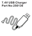 HBP250136 - 7.4V USB Charger