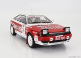 Ixo-models Toyota Celica Gt-four St165 Bastos N 5 Rally Haspengouw 1990 R.verreydt - G.biar 1:18 Červená Biela