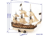 OCCRE Royal Fortune 1719 1:65 kit