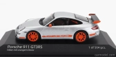 Minichamps Porsche 911 997 Gt3 Rs Coupe 2006 1:43 strieborná oranžová