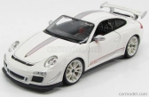 Bburago Porsche 911 997-2 Gt3 Rs 4.0 Coupe 2012 1:18 bielo-strieborná