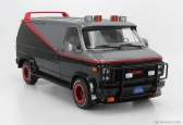 Greenlight GMC Vandura A-team Van - 1983 1:12 Šedá Černá