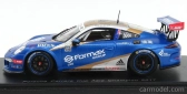 Spark-model Porsche 911 991 Gt3 N 7 Champion Porsche Carrera Cup Asia 2017 V.der Drift 1:43 Blue