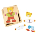 Bigjigs Toys Pán Medveď obliekacie puzzle