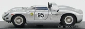 Art-model Ferrari 330p Spider N 95 Bridgehampton 1966 B.grossman 1:43 Strieborný