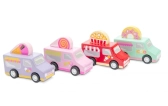 Le Toy Van Cukrárenská dodávka 1ks ružová