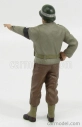 American diorama Figures Soldato Poliziotto Militare - Miltary Police Soldier Ii 1:18 Zelená Hnědá