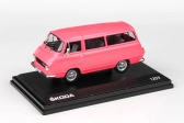 Abrex Škoda 1203 (1974) 1:43 – ružová matná