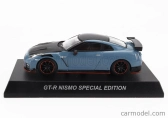 Kyosho Nissan Gt-r (r35) Nismo Coupe 2022 1:64 Modrá čierna