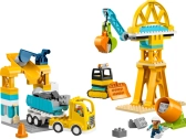 LEGO DUPLO - Stavenisko a vozidlá 3 v 1