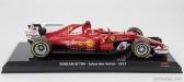 Edicola Ferrari F1  Sf70h N 5 Season 2017 Sebastian Vettel - Blister Box 1:24 Červená Bílá