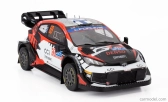 Ixo-models Toyota Yaris Gr Rally1 Team Toyota Gazoo Racing Wrt N 69 Rally Finland 2024 Kalle Rovanpera - Jonne Halttunen 1:18 Čierna biela červená