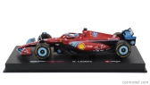 Bburago Ferrari F1 Sf-24 Team Scuderia Ferrari N 16 3rd Miami Gp 2024 Charles Leclerc – With Pilot And Showcase 1:43 červená čierna svetlomodrá
