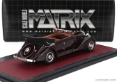 Modely v mierke Matrix Maybach Zeppelin Ds8 Cabriolet Open 1934 1:43 Brown