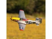 RC letadlo E-flite P-51D Mustang 0.49m Detroit Miss SAFE Select BNF Basic