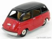 Edicola Fiat 600 Multipla I Series 1956 1:48 Červená Černá