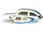Karoséria Pro-Line Class 1 VW beetle blue, chrómové disky Diablo 12 mm s pneumatikami Flat Iron: Arrma Typhon Grom
