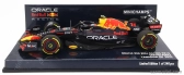 Minichamps Red bull F1 Rb18 Team Oracle Red Bull Racing N 11 Canadian Gp 2022 Sergio Perez 1:43 Matná modrá žltá červená