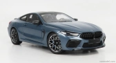 Minichamps BMW 8-series M8 Coupe (f92) 2020 1:18 Světle Modrá Met