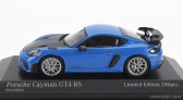 Minichamps Porsche 718 (982) Cayman Gt4 Rs 2021 1:43 Shark Blue