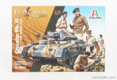 Italeri Crusader Mkiii & British Tank El Alamein With British Crew Tank Military 1942 1:35 /